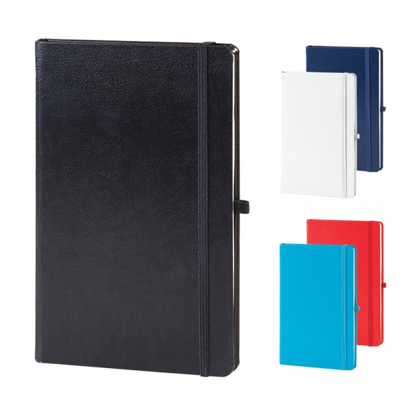 HM-19904 Kırmızı-112-Yaprak Cilt Bezi Defter (13x21 cm)