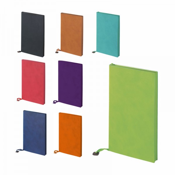 HM-20226 Turuncu Yumuşak Kapaklı Defter (13x21 cm)