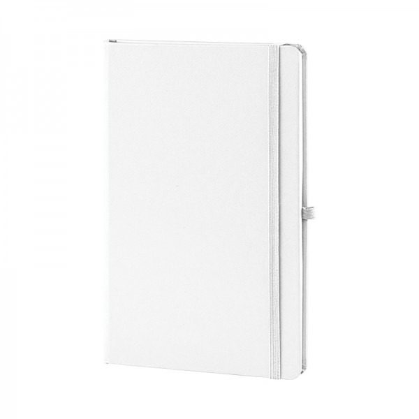 HM-20578 Beyaz Cilt Bezi Defter (13x21 cm)