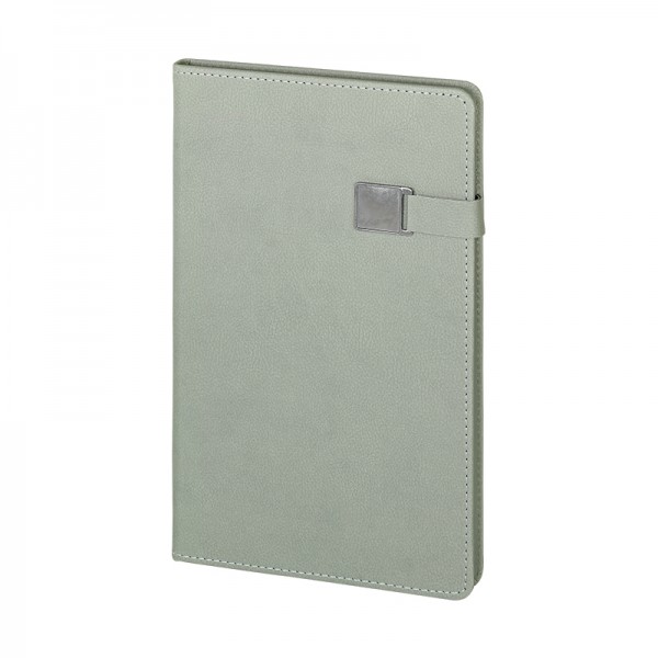 HM-20908 Gri Termo Deri Defter(13x21 cm)