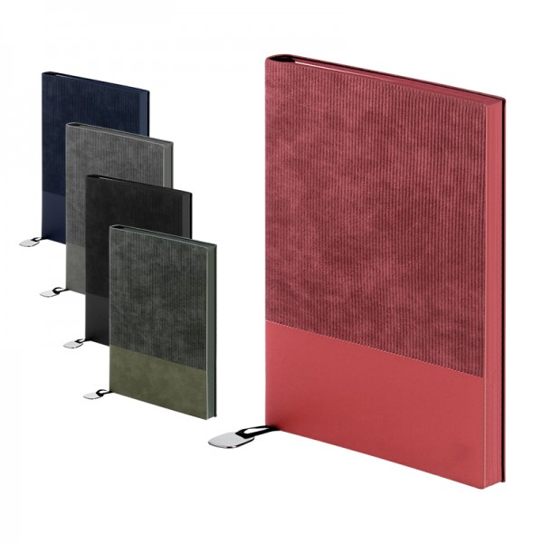 HM-23828 Kırmızı Yumuşak Kapaklı Defter (14,7x21 cm)