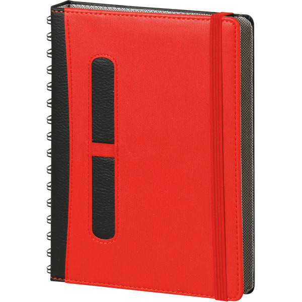 HM-45063 Kırmızı Gizli Spiralli Günlük Ajanda
