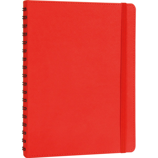 HM-39762 Kırmızı Gizli Spiralli Ajanda 17,5x24 cm