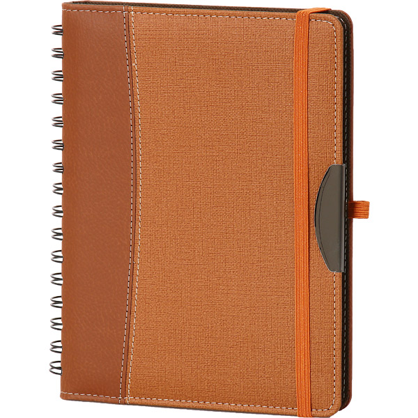 HM-39786 Taba Gizli Spiralli Günlük Ajanda 16,5x22 cm