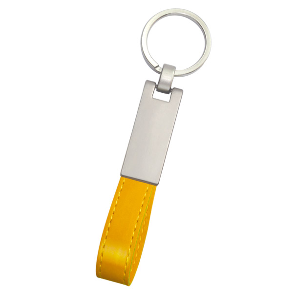 HM-51954 Sarı Deri Anahtarlık