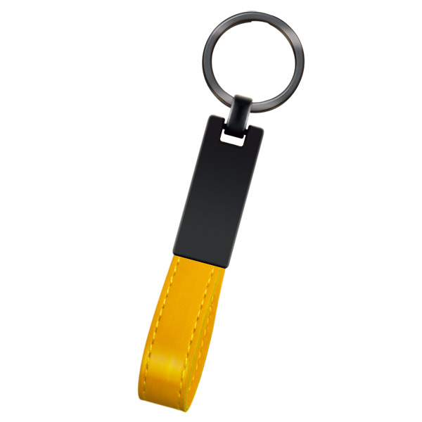 HM-52242 Sarı Deri Anahtarlık