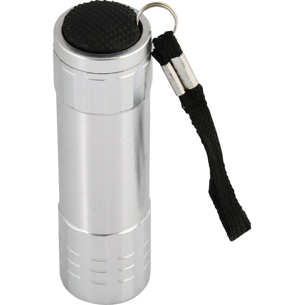 HM-51918 Gümüş 9 Led Fener