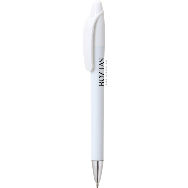 HM-30525 Beyaz Plastik Kalem