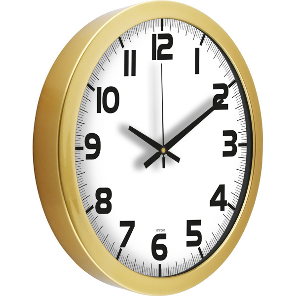 HM-52098 Metalize Duvar Saati / 35 cm