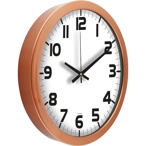 HM-52101 Metalize Duvar Saati / 35 cm