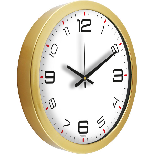 HM-52107 Metalize Duvar Saati / 30 cm