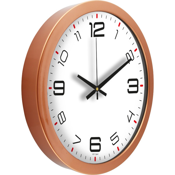 HM-52110 Metalize Duvar Saati / 30 cm