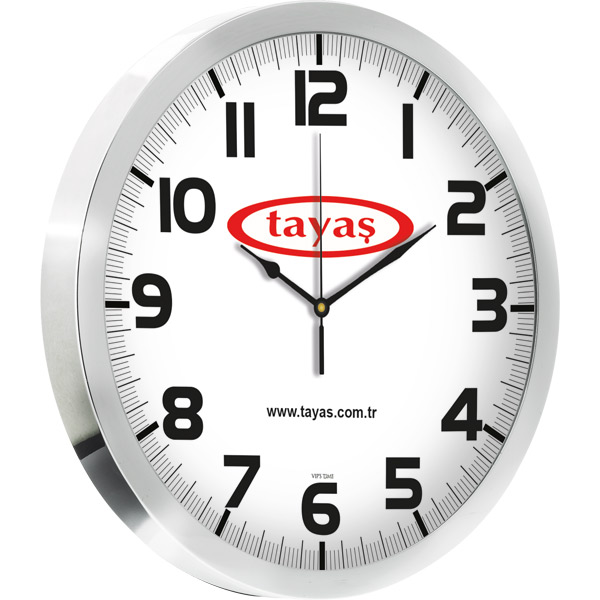 HM-30681 Metal Duvar Saati / 30 cm