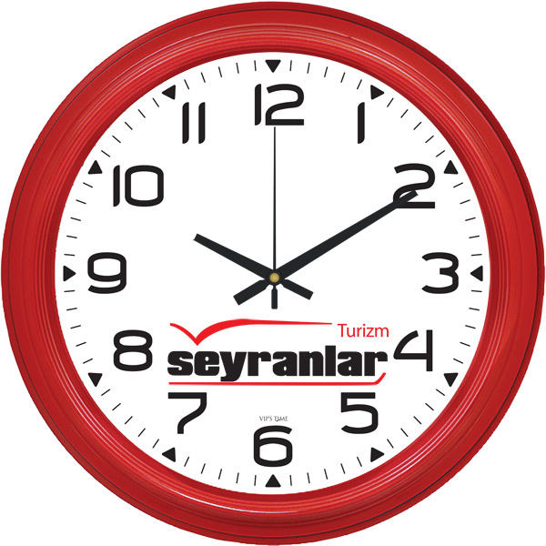 HM-52116 Plastik Duvar Saati / 46 cm