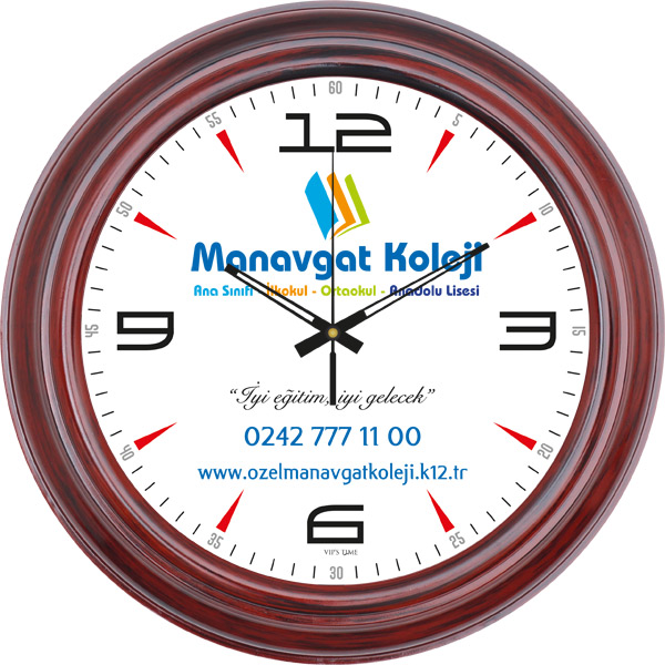 HM-28401 Plastik Duvar Saati / 32 cm