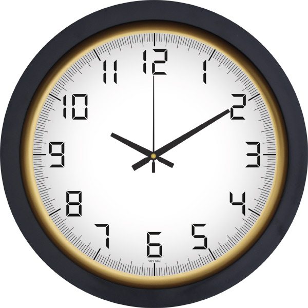 HM-52131 Plastik Duvar Saati / 40 cm