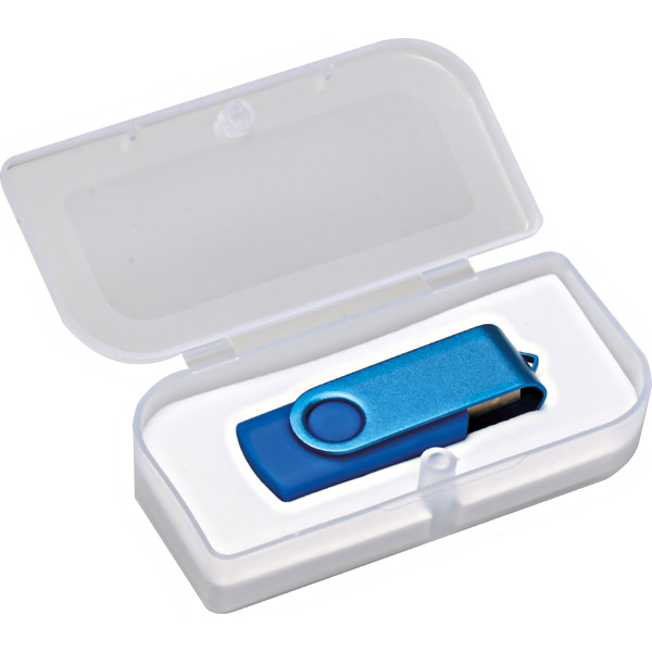 HM-30159 Beyaz Metal USB Bellek 16 GB