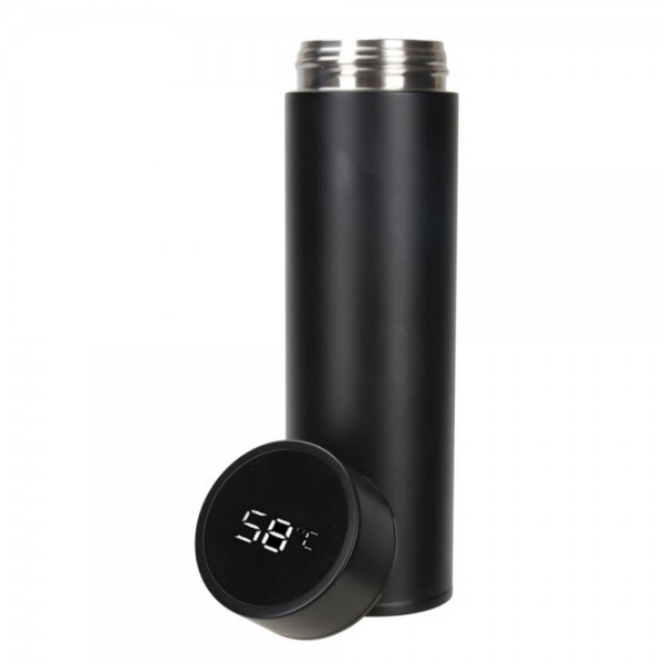 HM-1950  Siyah 500 ml Dereceli Termos