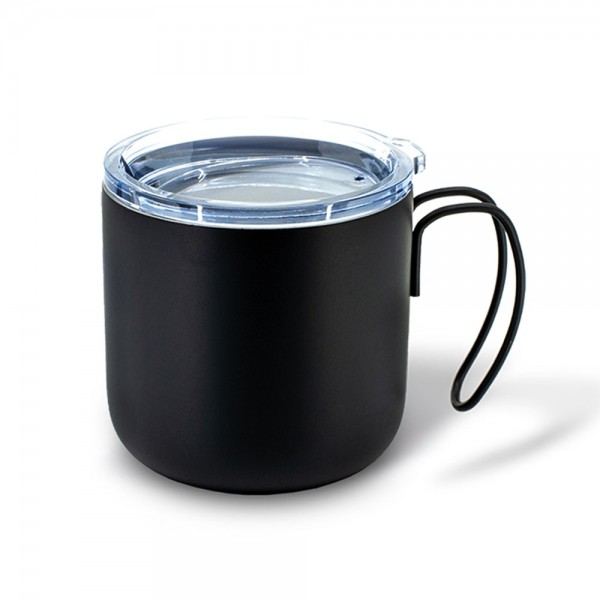 HM-2022 Siyah 240 ml çelik Bardak